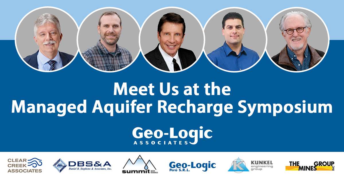 Meet us at the Managed Aquifer Recharge Symposium