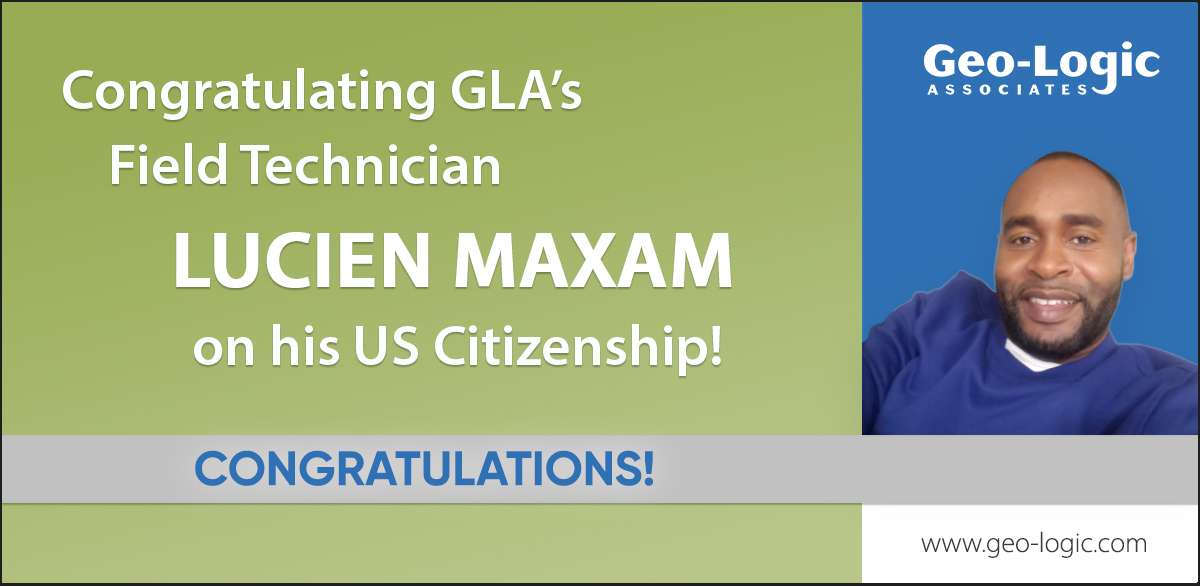 Congratulating Lucien Maxam on his US Citizenship!