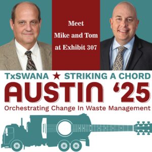 Meet DBS&A Engineer Tom Golden and GLA Engineer Mike Oden at the Solid Waste Association of North America (SWANA) Lone Star Chapter (TxSWANA) Annual Conference