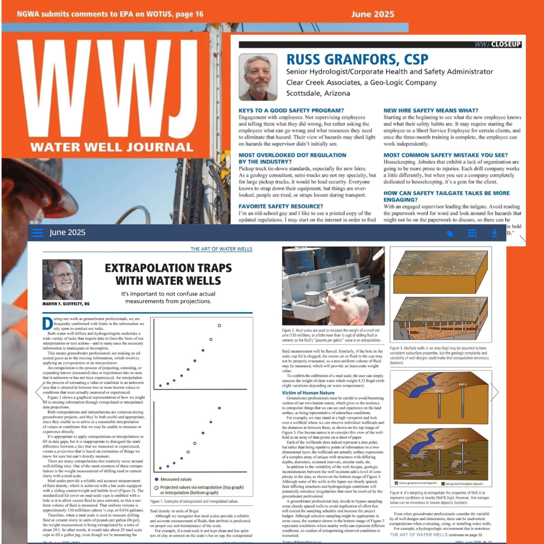 Safety and Groundwater Experts Featured in Water Well Journal