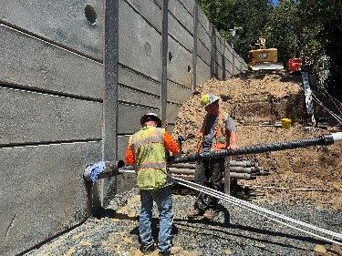 Construction observation and testing services