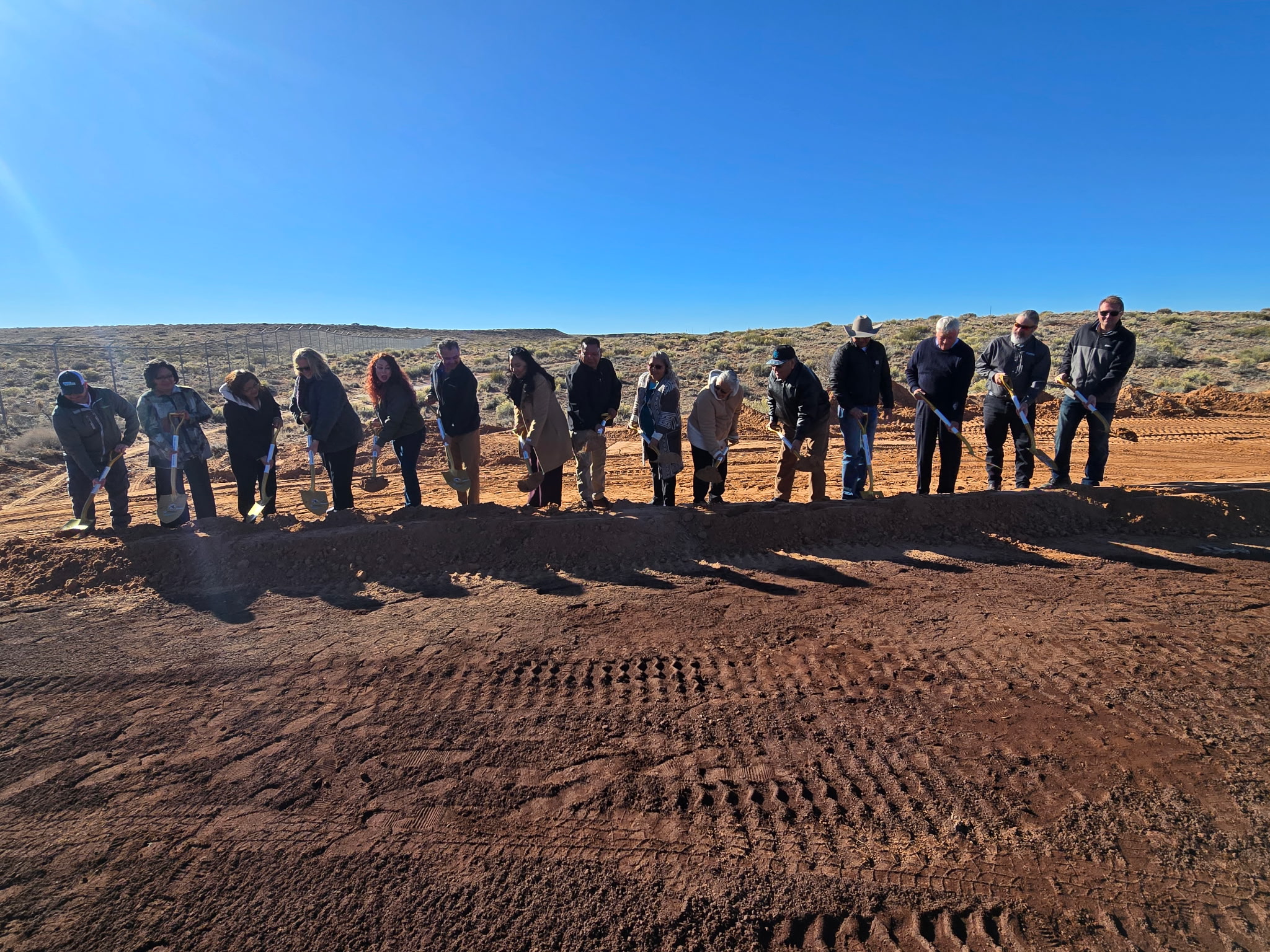 Hopi water system improvements groundbreaking