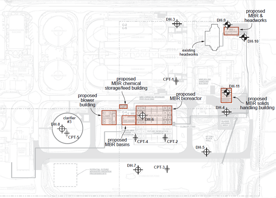 geotechn ical engineering for wastewater treatment plant